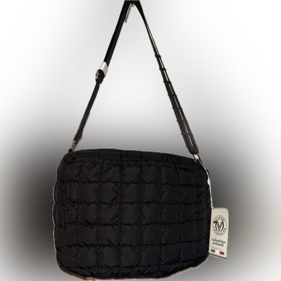 Valentino Orlandi Handbags - Valentino Orlandi Puffer Messenger Bag